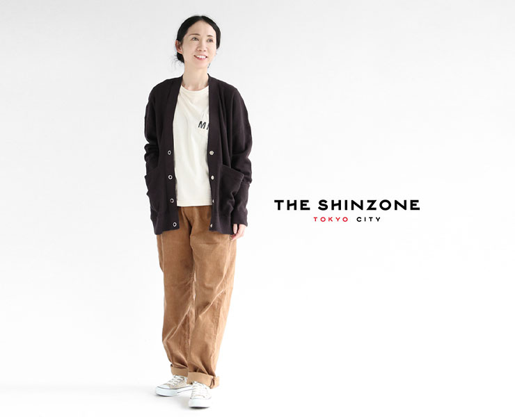 組み合わせ自由自在 THE SHINZONE シンゾーン ワッフルカーディガン