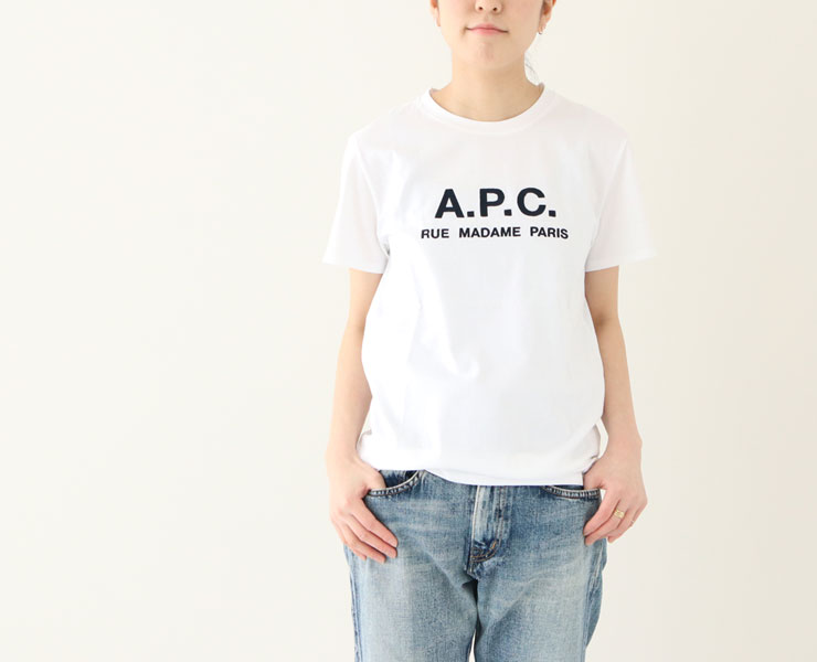 女性に人気な “A.P.C.(アーペーセー)”Tシャツをご紹介！｜NEWS公式 