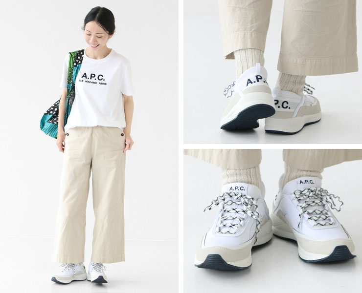 【シューズ】 A.P.C - APC Run Around sneaker スニーカー 42 19ssの通販 by YK shop