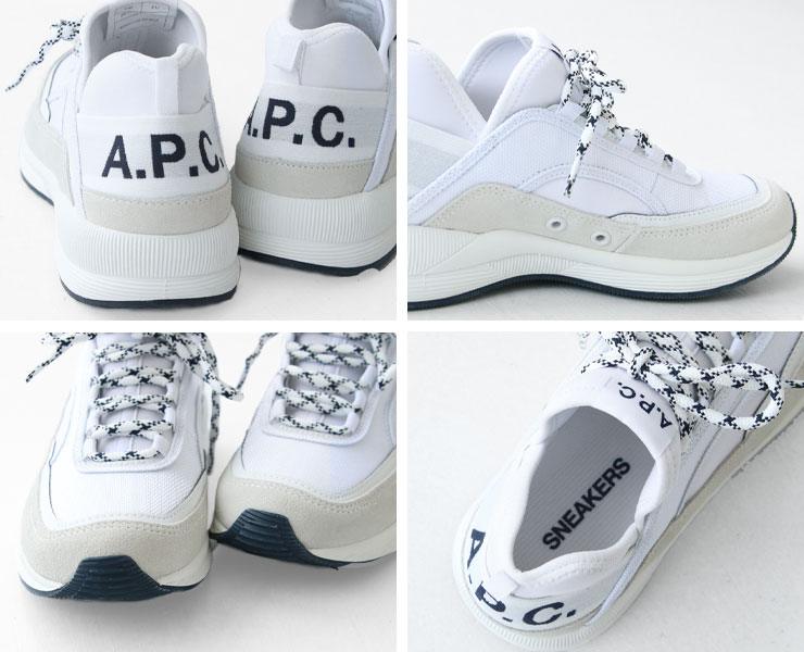 A.P.C.(アーペーセー) RUN AROUND スニーカーが入荷しました。｜NEWS