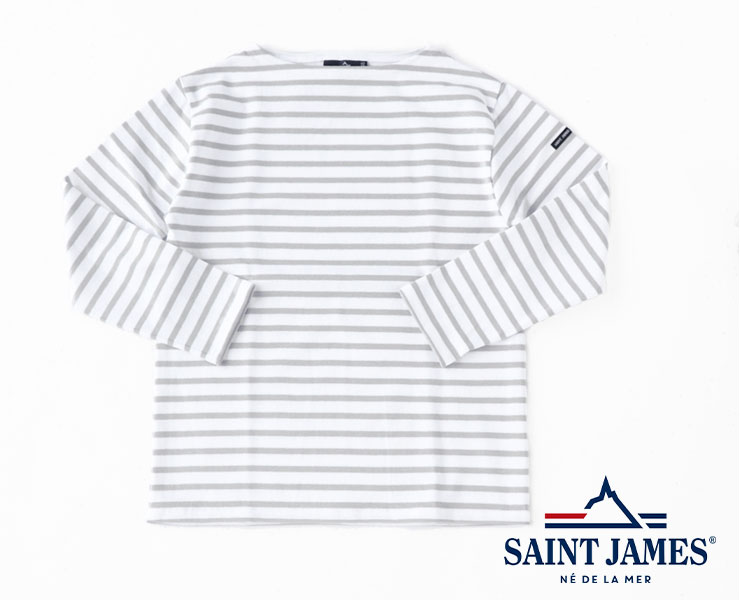 【2020春夏】セントジェームス@ウエッソン/ボーダーバスクシャツの新色”NEIGE/PERLE”が入荷！