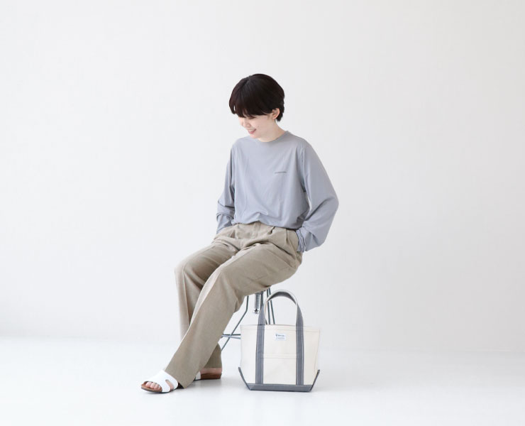 季節別│レディースコーディネート】メンズ/パタゴニア“ロングTシャツ