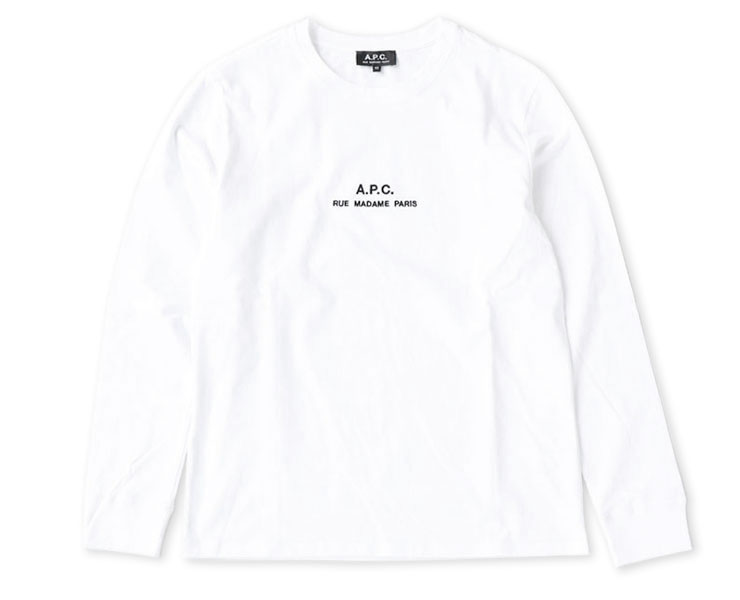 一枚は持っておきたい A P C アーペーセー Tシャツ メンズ レディースコーデ News公式オンラインショップ