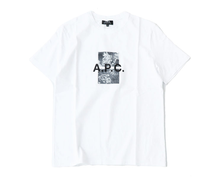 人気商品 メンズ A.P.C. Tシャツ ロゴ アーペーセー - Tシャツ/カットソー(半袖/袖なし) - albinofoundation.org