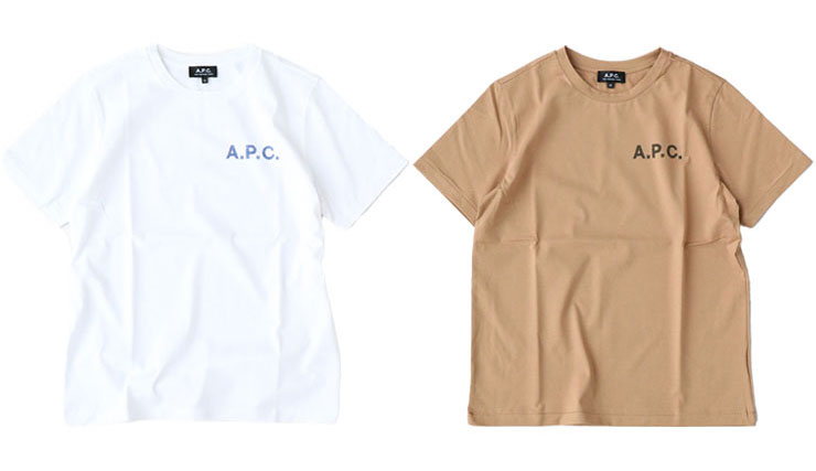 一枚は持っておきたい A P C アーペーセー Tシャツ メンズ レディースコーデ News公式オンラインショップ