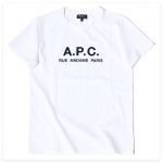 一枚は持っておきたい「A.P.C.(アーペーセー) Tシャツ」メンズ&レディースコーデ