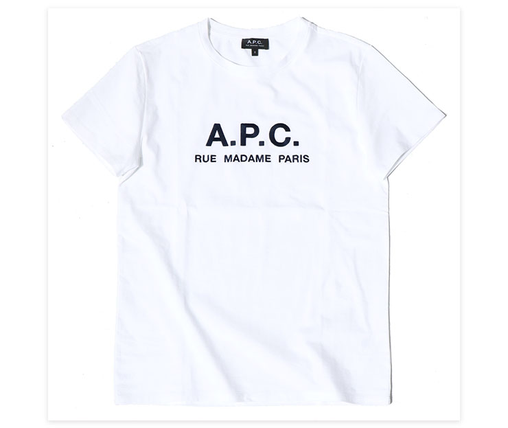 apc ロゴ　Tシャツ　アーペーセー