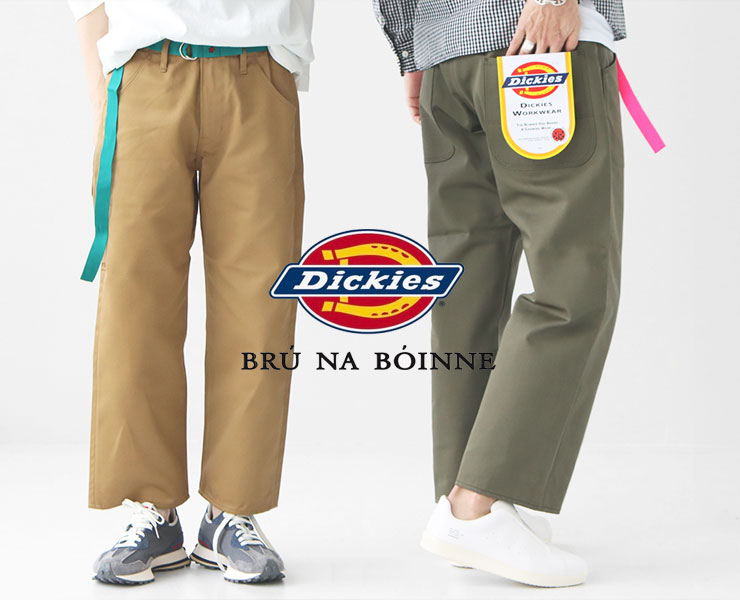 【スペシャルアイテム】Dickies×BRU NA BOINNE(ディッキーズ×ブルーナボイン) ピーターパンツ