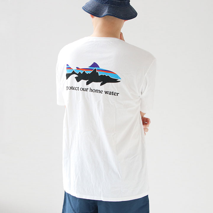 メンズ・ホーム・ウォーター・トラウト・オーガニック・Tシャツ