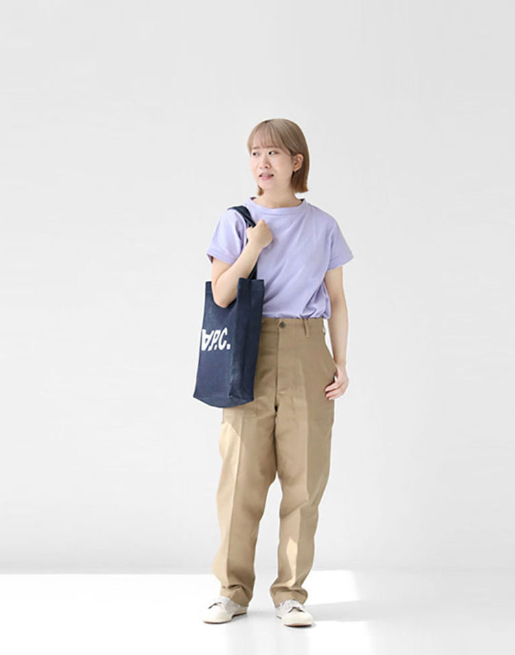 NARU/ワイドプルオーバーを使ったコーディネート