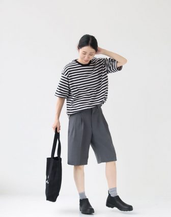 Ordinary fits / ボーダーカットソー