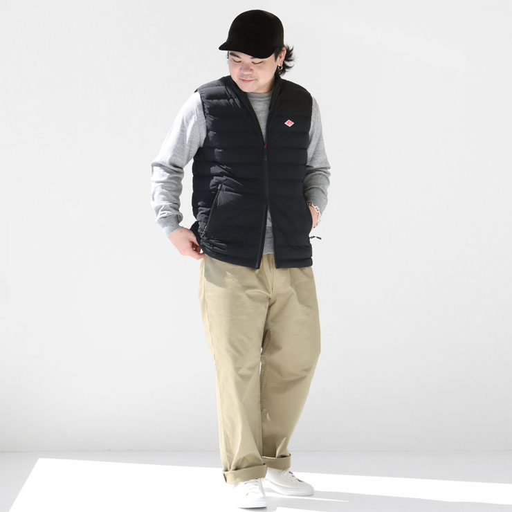 ダントン　スタンドカラーダウンベスト　Sサイズ ダントン スタンドカラーダウンベスト Sサイズ DANTON｜【20%OFF