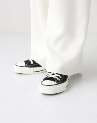 MACKINTOSH HUMBIE ステンカラーコートを使ったコーディネート