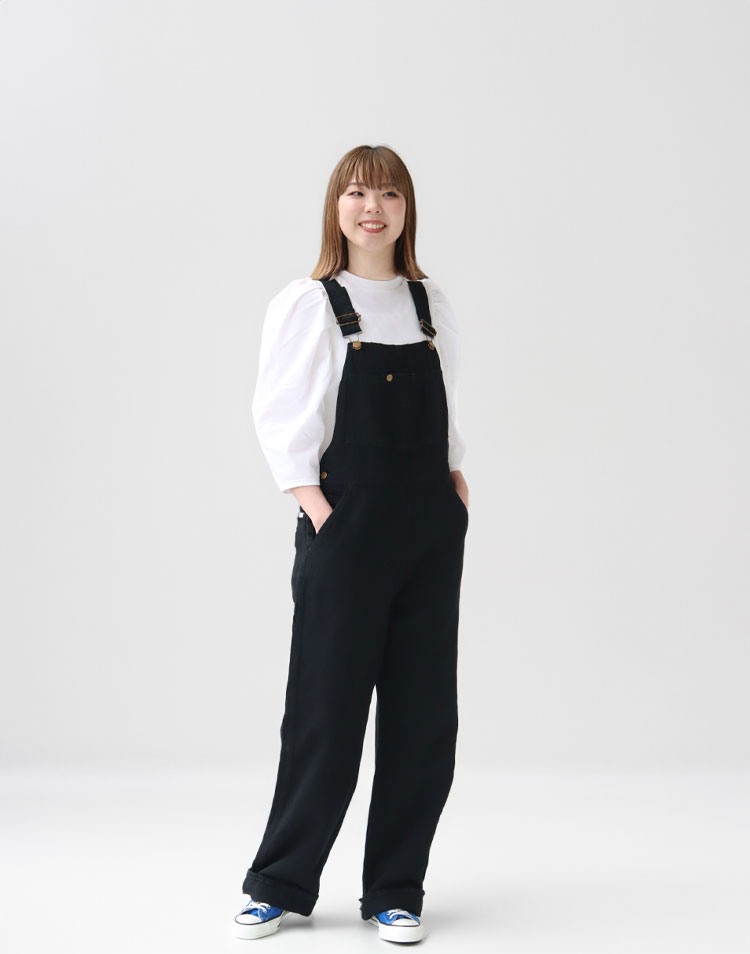 Oblada シャーリングTシャツを使ったコーディネート