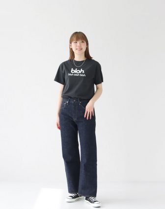 MACPHEE/コットンロゴプリント Tシャツ