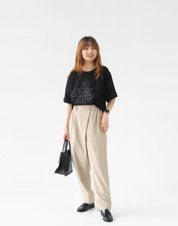 Ordinary fits/ツイストパンツを使ったコーディネート