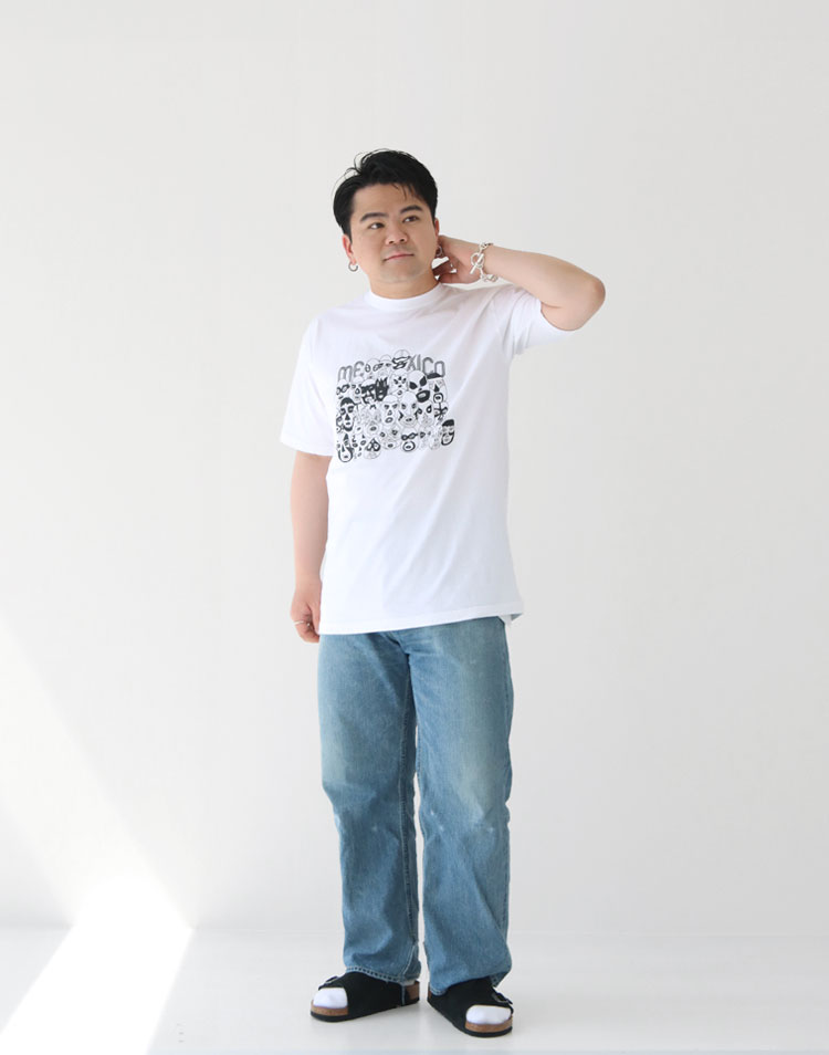 FUNG/ベーシックTシャツを使ったコーディネート