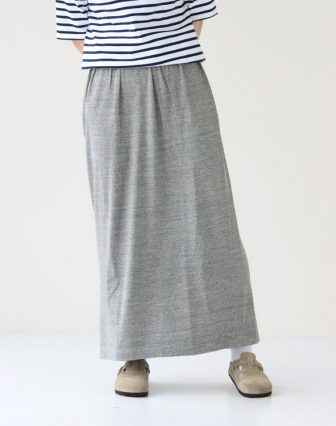 FilMelange/LIANA オーガニックラフィーコットン ロングスカートを使ったコーディネート