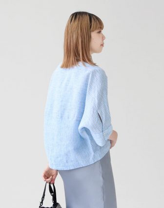 MACPHEE/リネンシャーティング クロップドシャツを使ったコーディネート