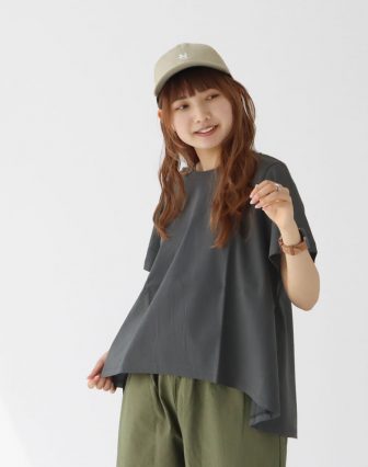 mizuiro ind/クルーネックフレアTを使ったコーディネート