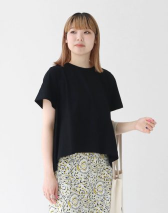 mizuiro ind/クルーネックフレアTを使ったコーディネート