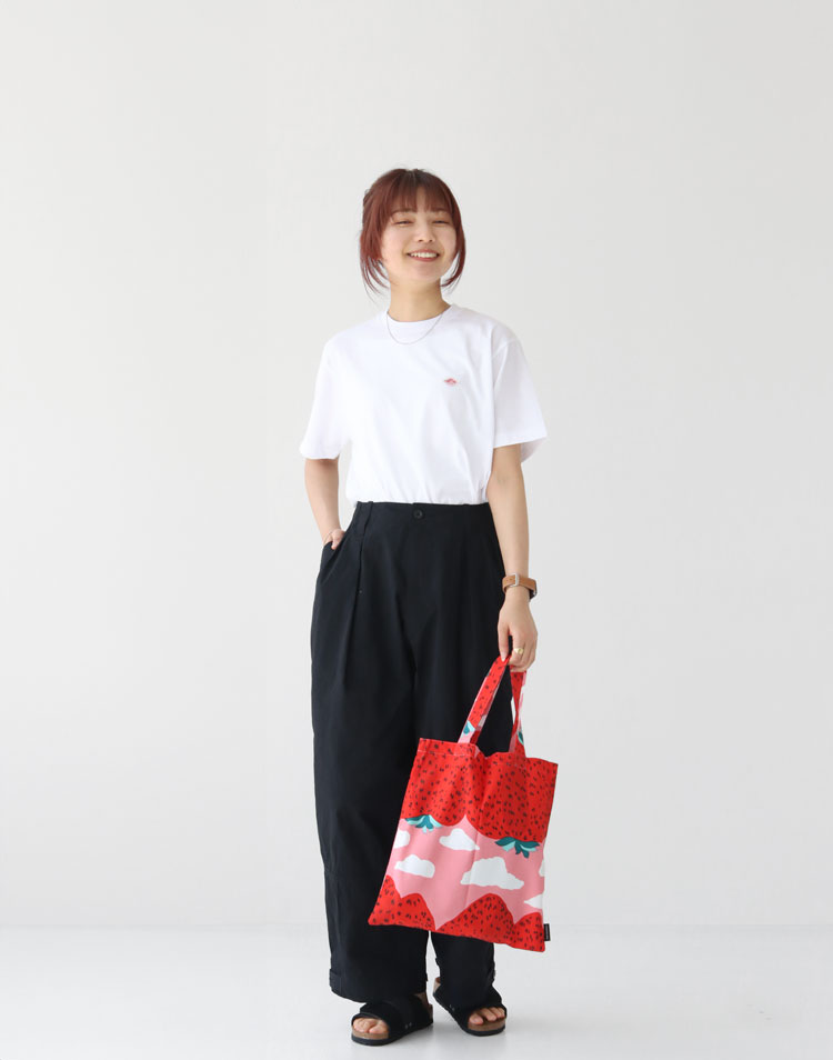 DANTON/コットンポリエステル インナーTシャツを使ったコーディネート