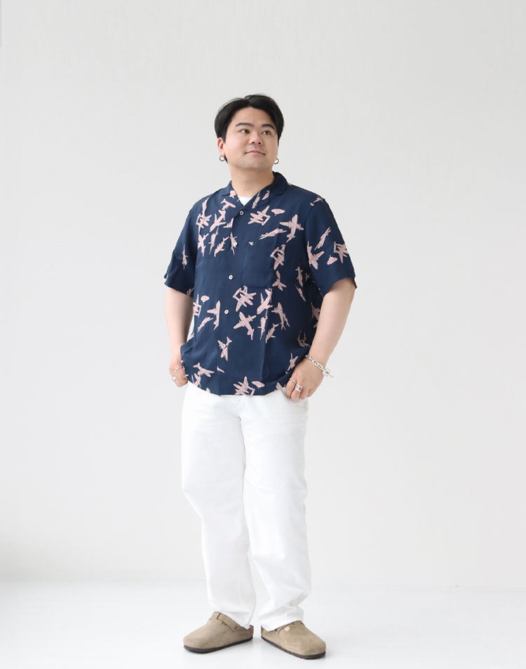 EMON/SHAGA パンツを使ったコーディネート