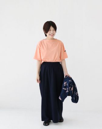 SAINT JAMES/PIRIAC 半袖カットソーを使ったコーディネート