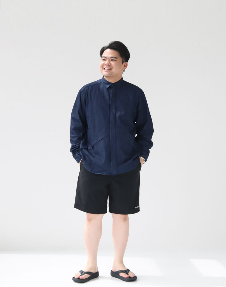 WILD THINGS/デニムデナリシャツを使ったコーディネート