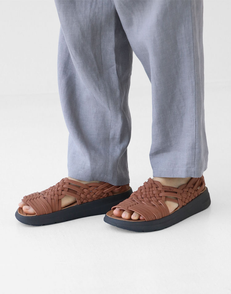 MALIBU SANDALS/CANYON ヴィーガンレザー メッシュサンダルを使ったコーディネート