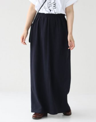 FilMelange/リアナ オーガニックラフィーコットン ロングスカートを使ったコーディネート