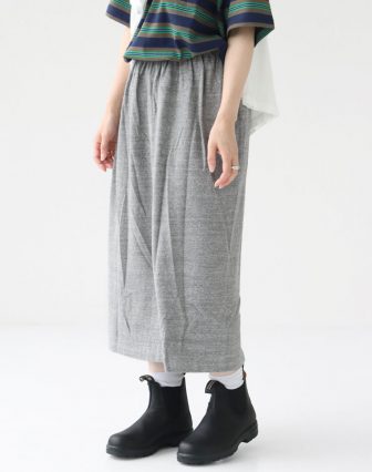 FilMelange/リビー オーガニックラフィーコットンスカートを使ったコーディネート