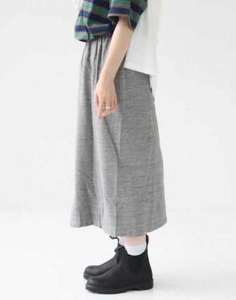 FilMelange/リビー オーガニックラフィーコットンスカートを使ったコーディネート