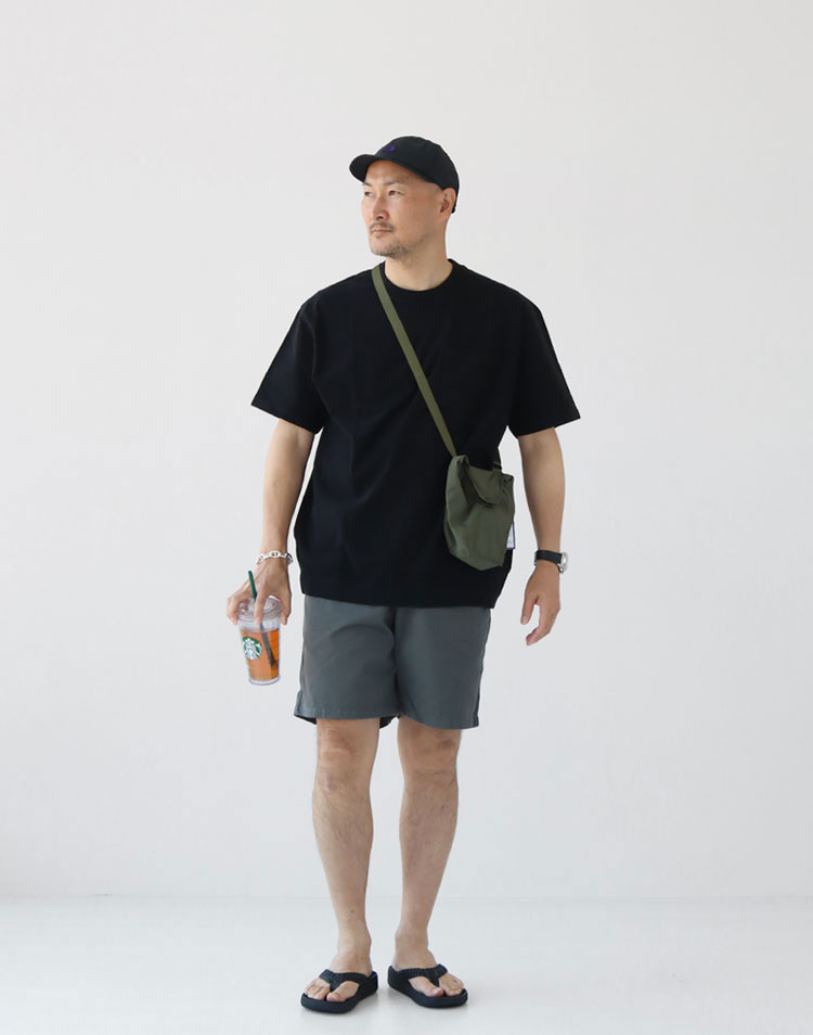 THE NORTH FACE PURPLE LABEL/ハイバルキーポケットTシャツを使ったコーディネート