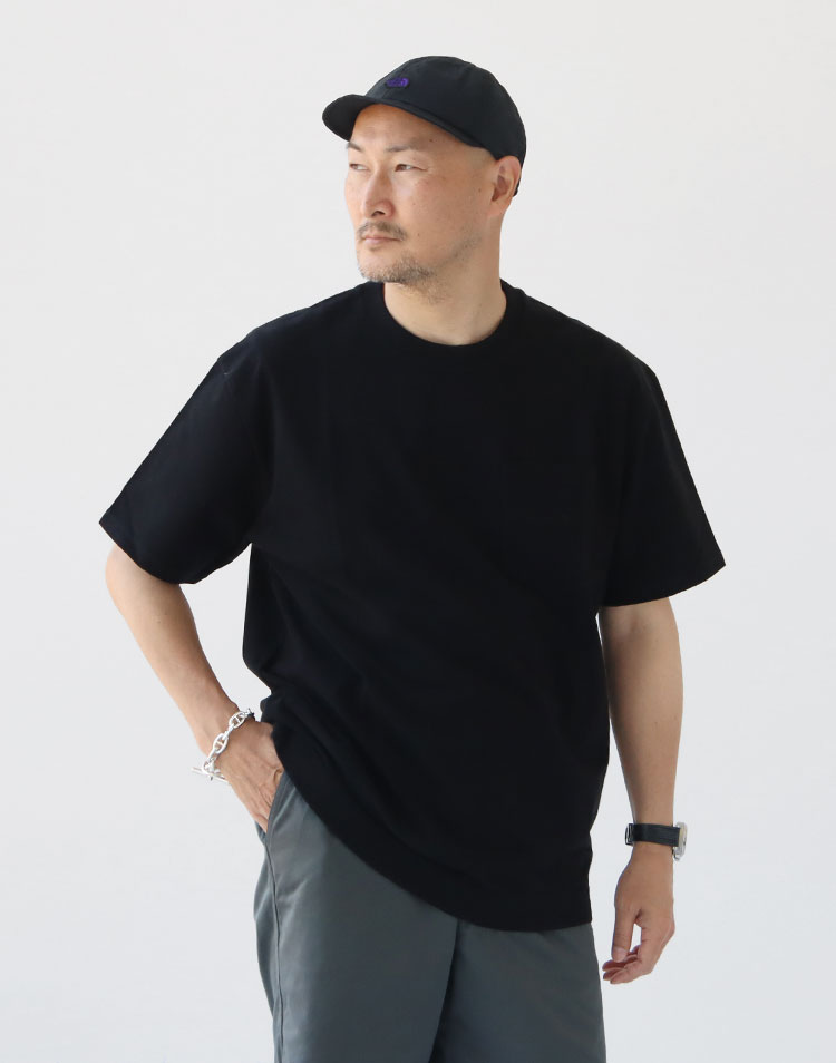 THE NORTH FACE PURPLE LABEL/ハイバルキーポケットTシャツを使ったコーディネート