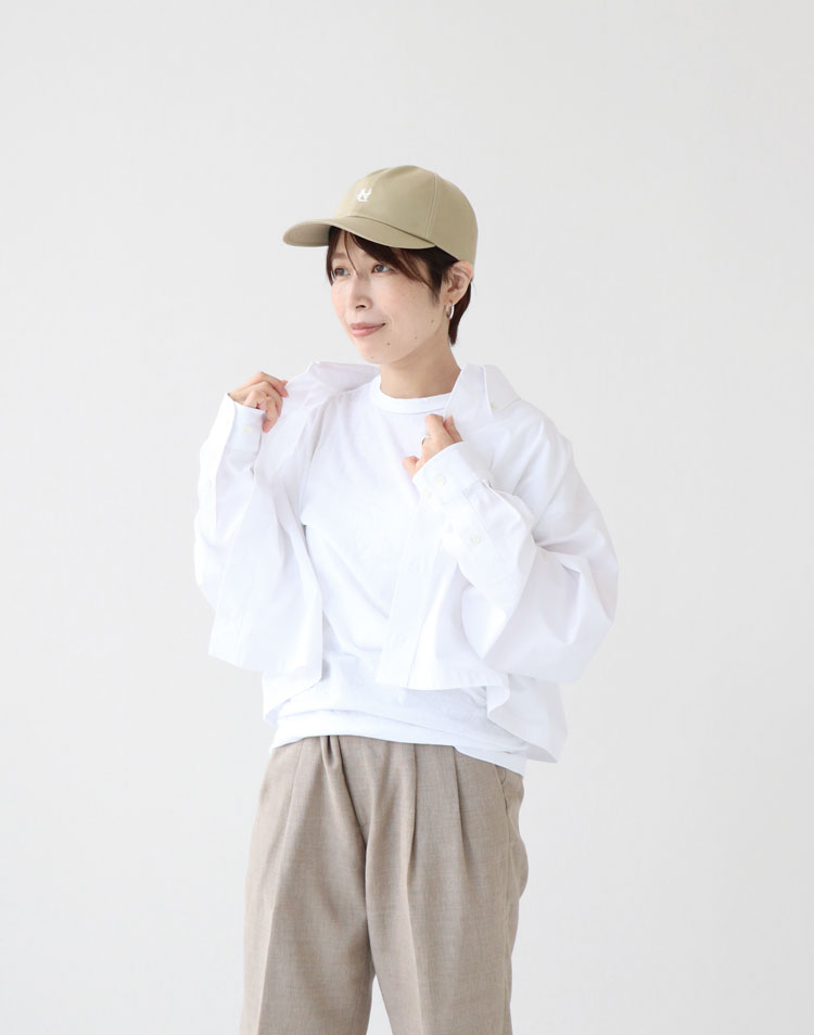 SHINZONE/丸胴クルーネックＴシャツを使ったコーディネート