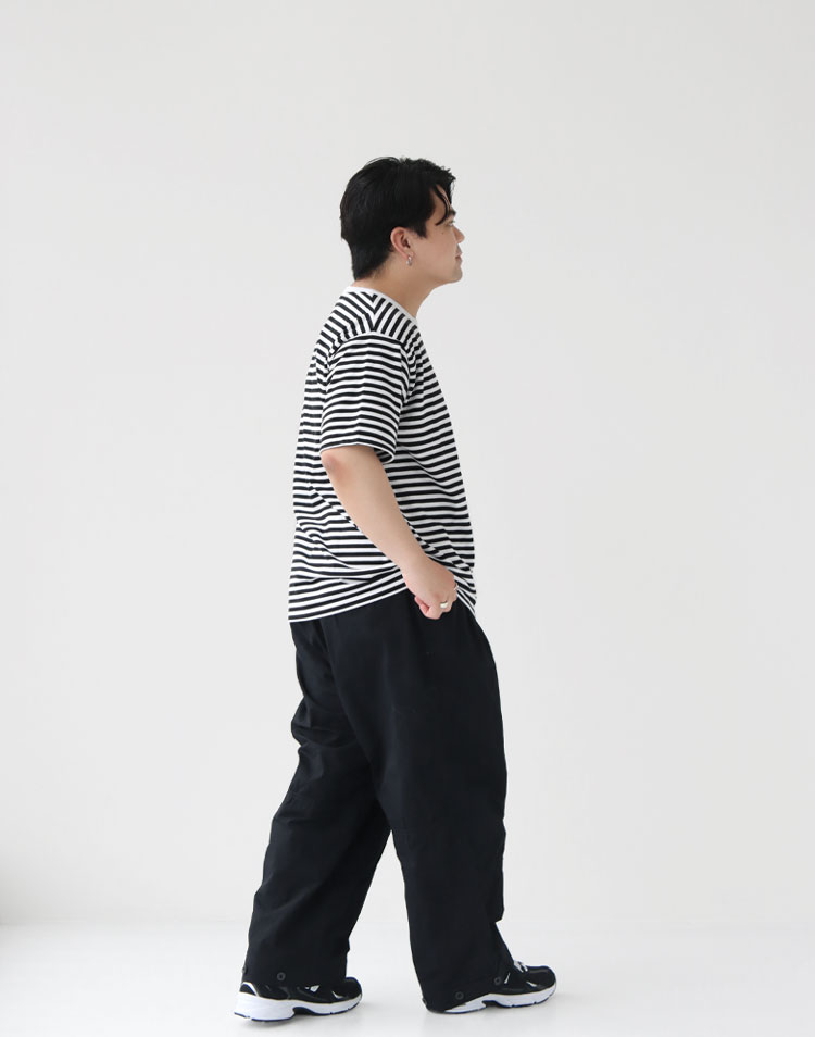 BRU NA BOINNEGYOMOパンツを使ったコーディネート