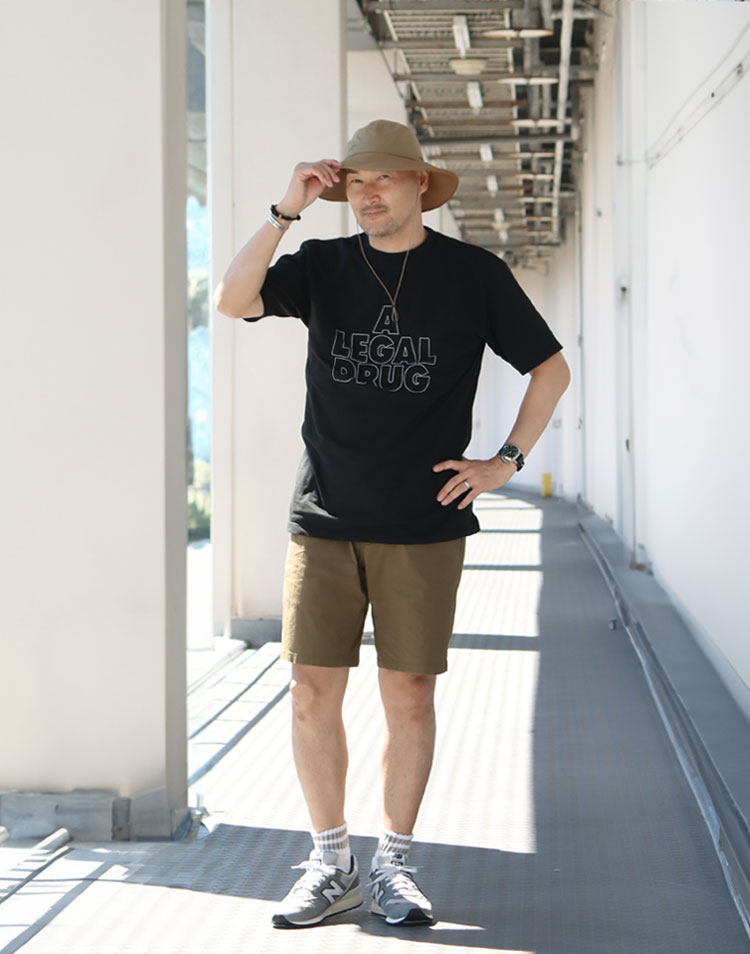 FUNG/ベーシックTシャツを使ったコーディネート