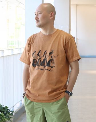FUNG/ピグメント ベーシックTシャツを使ったコーディネート