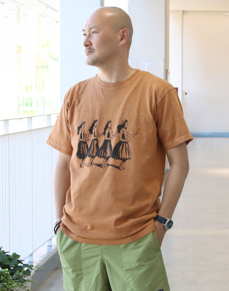 FUNG/ピグメント ベーシックTシャツを使ったコーディネート