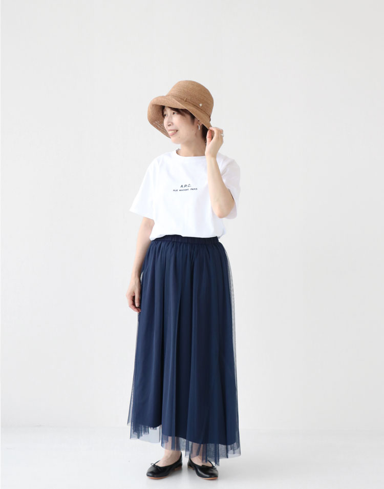A.P.C./Tシャツ Petite Rue Madame メンズを使ったコーディネート