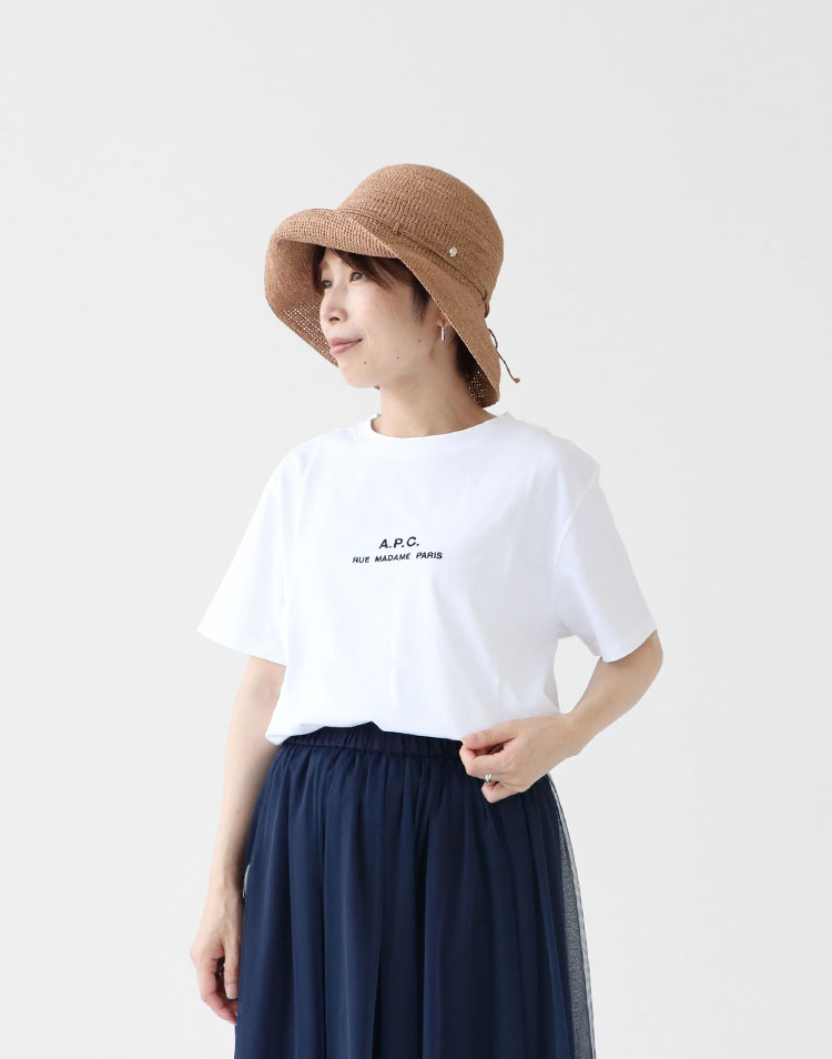 A.P.C./Tシャツ Petite Rue Madame メンズを使ったコーディネート