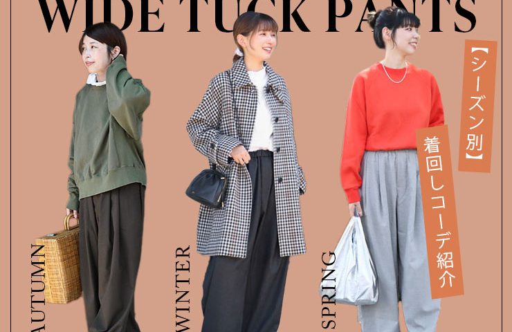 mizuiro ind（ミズイロインド）のワイドタックパンツ”を使った