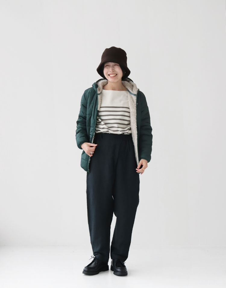 Kopka/ウール クロシャードハットを使ったコーディネート