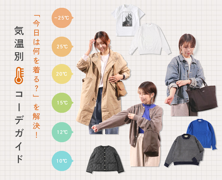 秋から冬まで着まわせる軽アウター｜気温別におすすめコーデ紹介