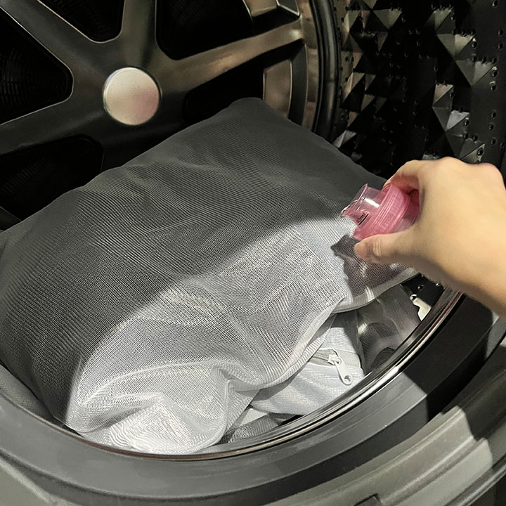 ミズイロインド ワイドタックパンツ