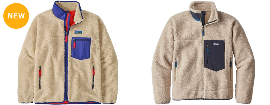 パタゴニアレトロＸ2025年モデル・旧モデル比較