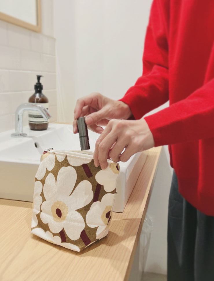 marimekko マリメッコ｜Mini Unikko Kait コスメティックバッグ