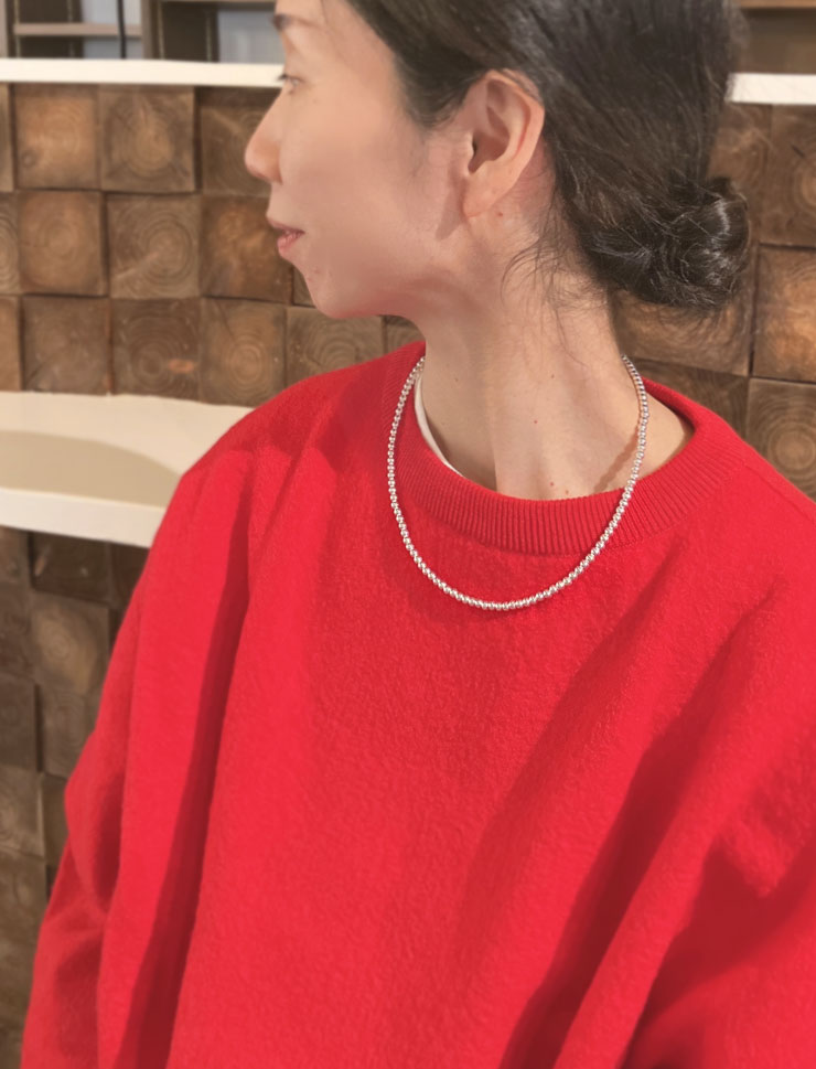 ERICKA NICOLAS BEGAY エリッカ ニコラス ビゲイ｜NAVAJO PEARL ネックレス