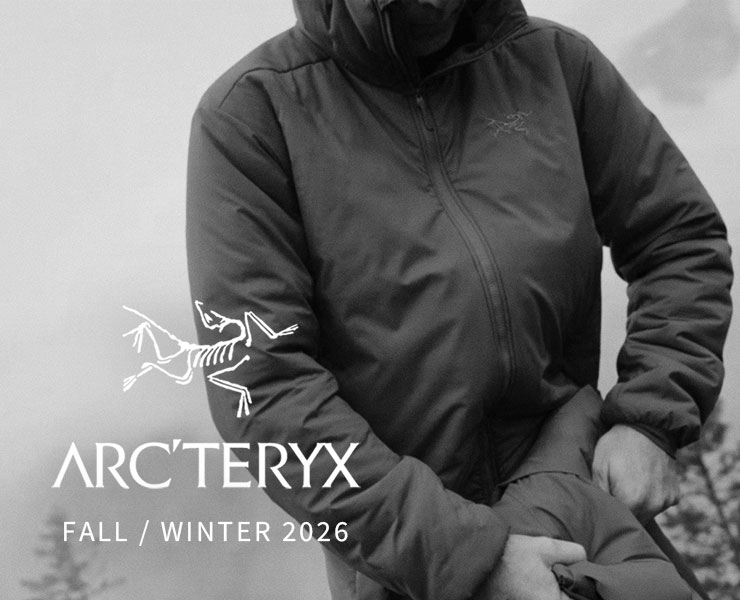 ARC'TERYX (アークテリクス)2026年秋冬｜定番人気＆新作入荷情報｜NEWS